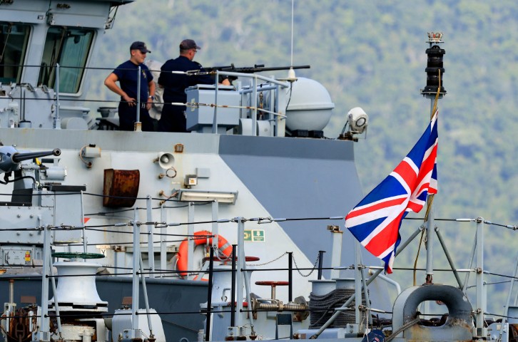Royal Navy gunners
