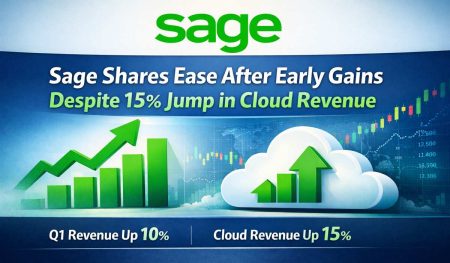 Sage shares ease back from early jump despite 15% Q1 2026 cloud revenue surge