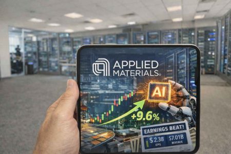 AI splurge sparks Applied Materials double-digit stock surge