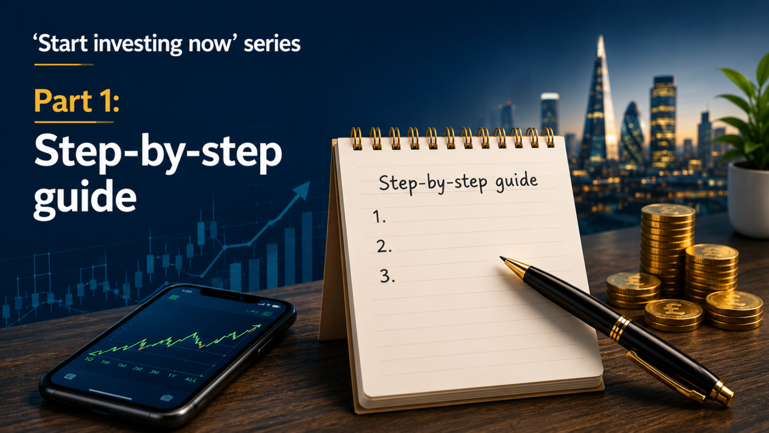 ‘Start investing now’, part 1: step-by-step guide