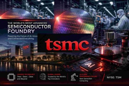 AI chip boom drives 45% TSMC growth surge