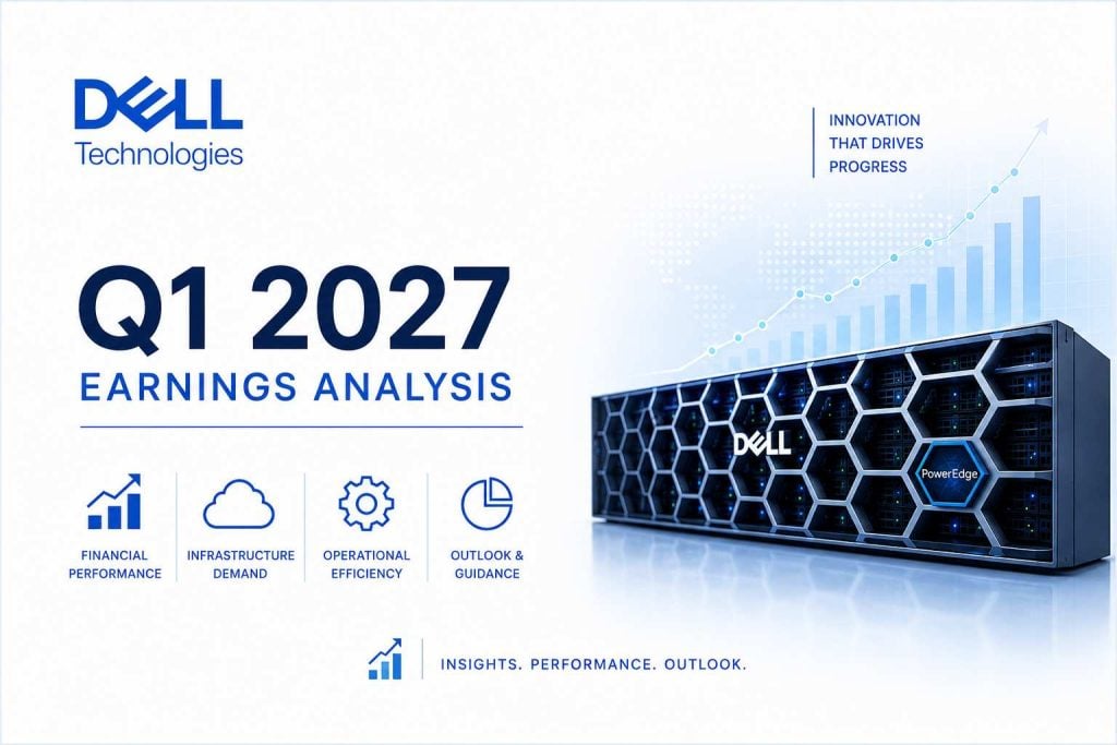 Dell stock surges after blowout Q1 2027 earnings and massive AI guidance raise
