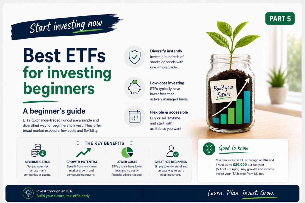 ‘Start Investing Now’, part 5: Best ETFs for investing beginners