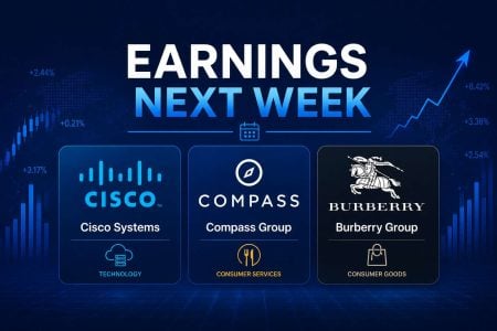 Coming next week: Cisco Systems, Burberry and Compass Cisco Systems