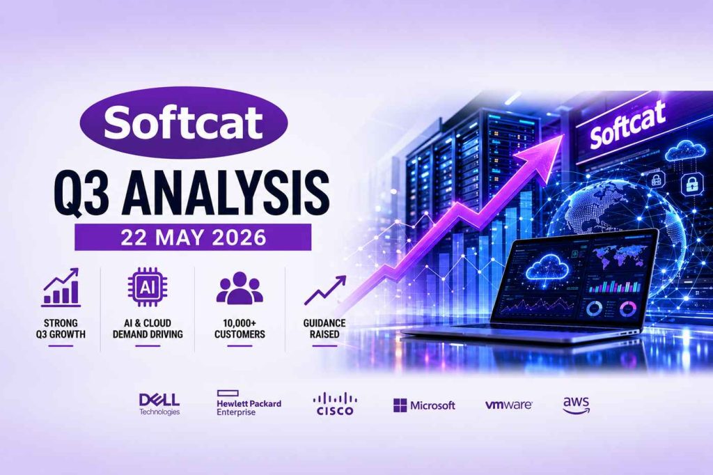 UK IT reseller Softcat jumps 11% as growth guidance raised