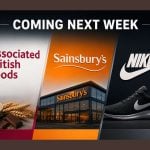 Coming next week: Associated British Foods, Sainsbury's and Nike