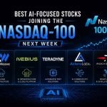 Best AI-focused stocks joining the Nasdaq-100 Next week