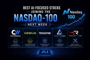 Best AI-focused stocks joining the Nasdaq-100 Next week