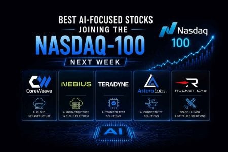 Best AI-focused stocks joining the Nasdaq-100 Next week