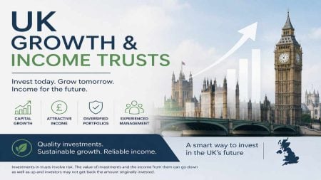 Best-performing UK-focused growth & income investment trusts over the past five years
