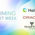 Coming Next Week: Halma, Oracle, Fevertree