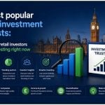 Most popular UK investment trusts: Where retail investors are investing right now