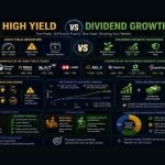 High yield investing vs dividend growth: Which strategy is better for UK retail investors?