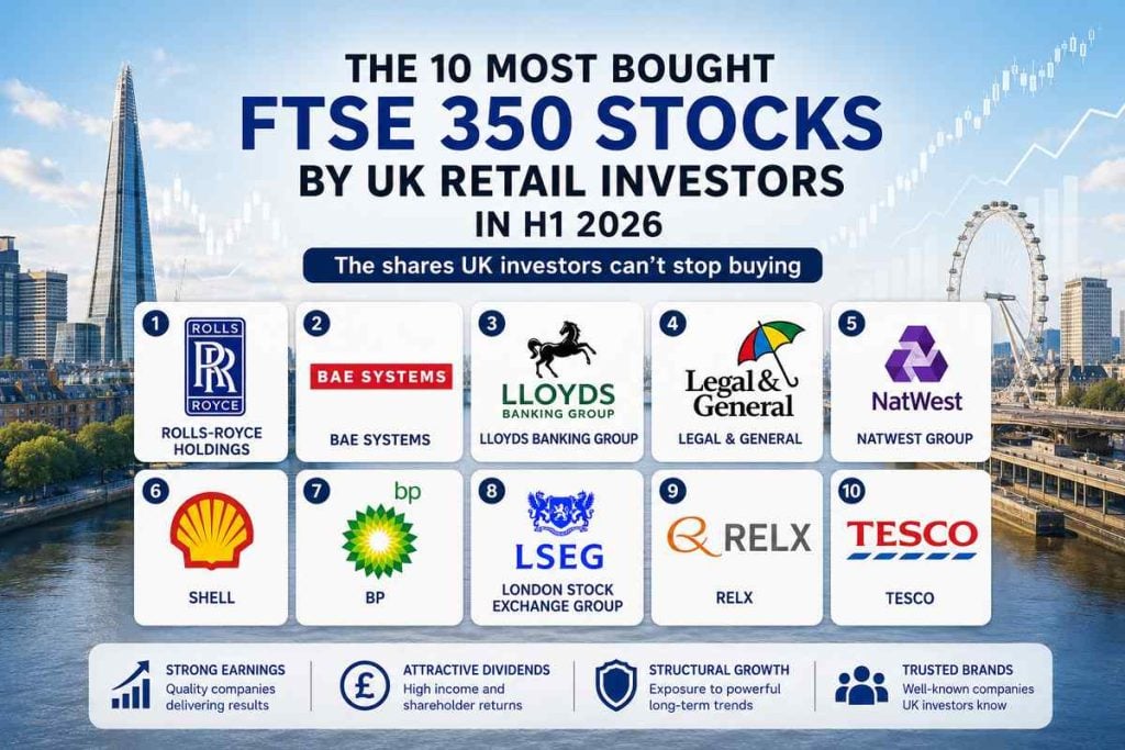 Popular FTSE 350stocks