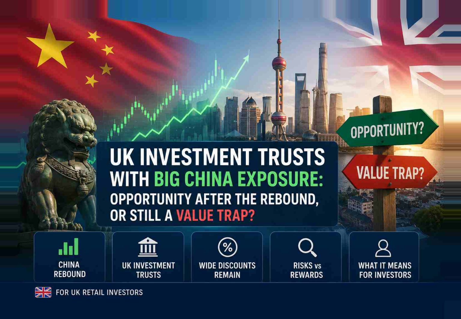 UK investment trusts with big China exposure: opportunity after the rebound, or still a value trap?