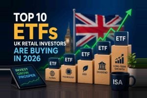 Top 10 ETFs UK retail investors are buying in 2026