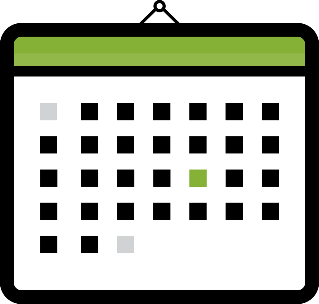 Picture of a calendar