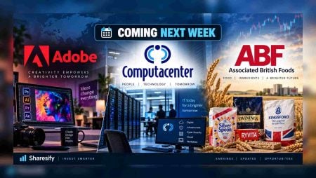 Coming next week: Adobe, Associated British Foods and Computacenter