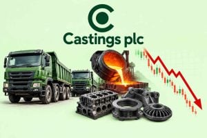 Castings plunged after the engineering group warned adjusted pre-tax profits for the year to March 2027 are likely to be flat