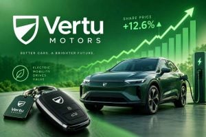 Vertu Motors reported strong H1 results showing record revenues